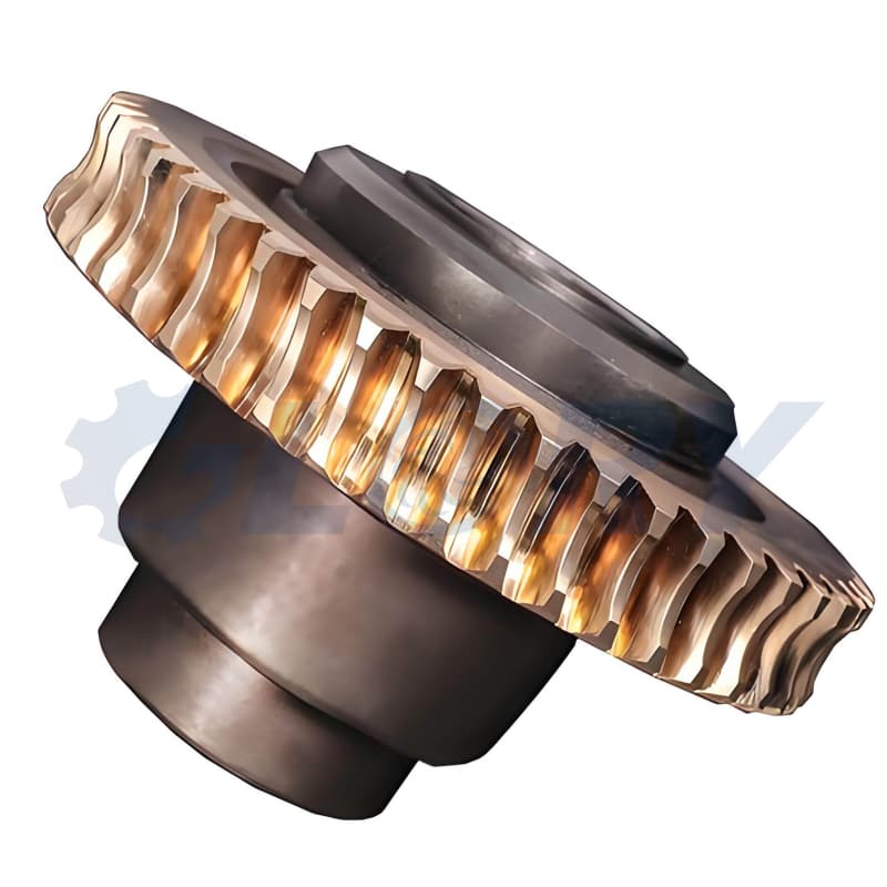 Bronze worm wheel