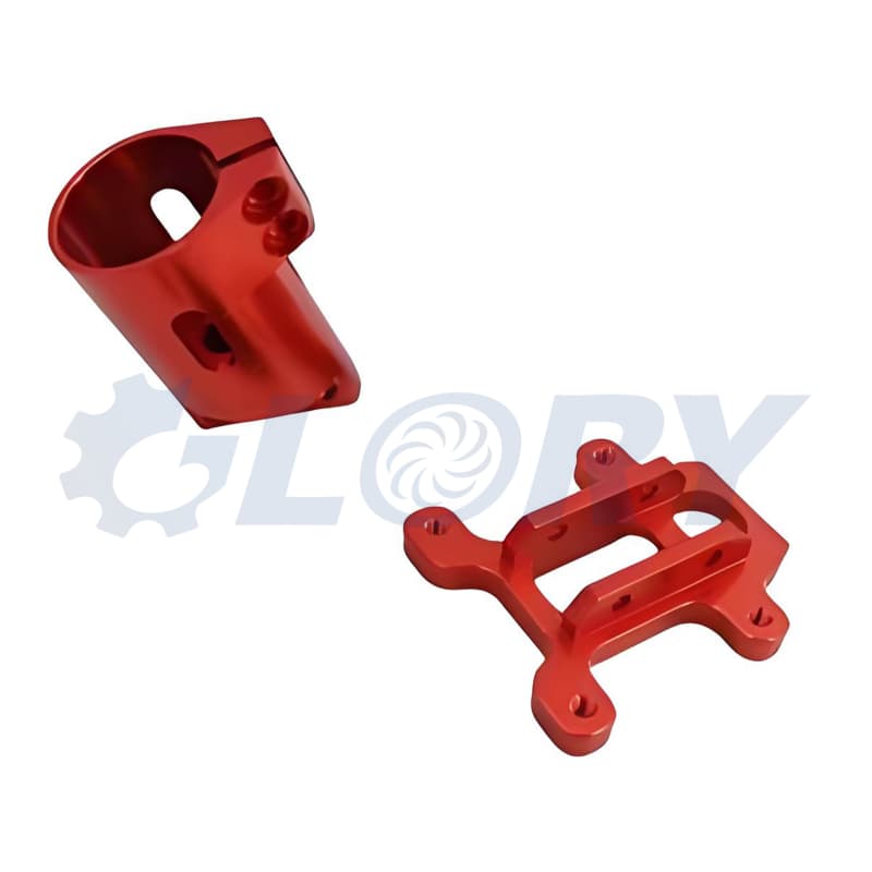 Custom machined RC aluminum part