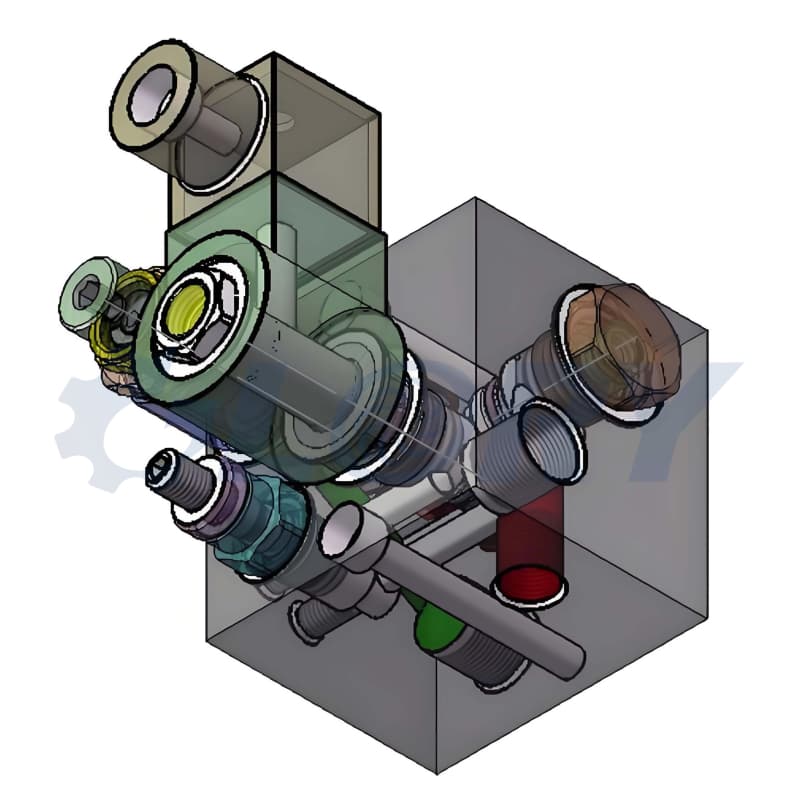OEM ODM machined hydraulic spool