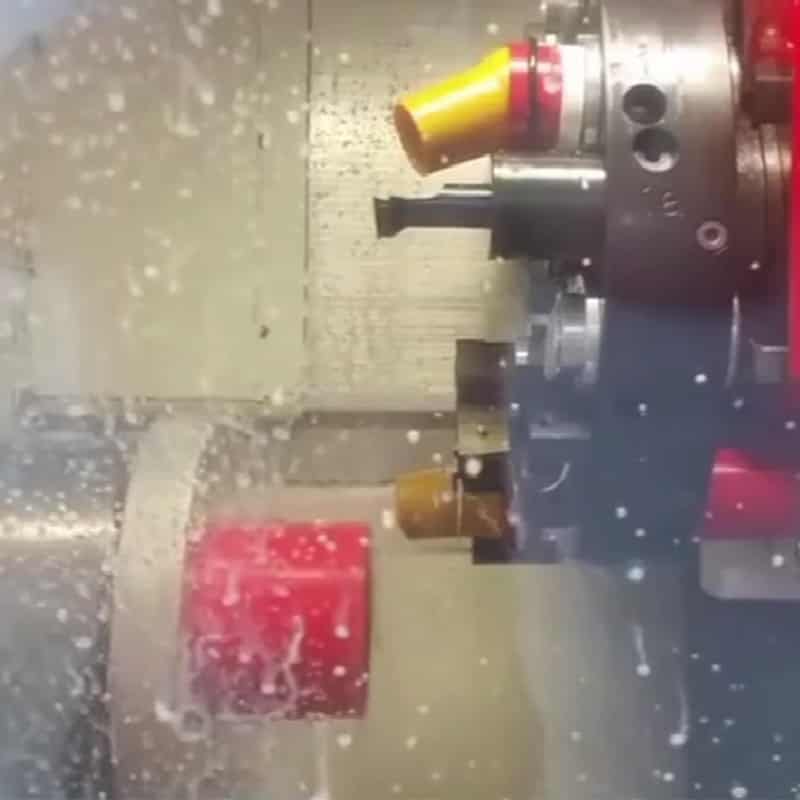 CNC turning and machining of plastic parts